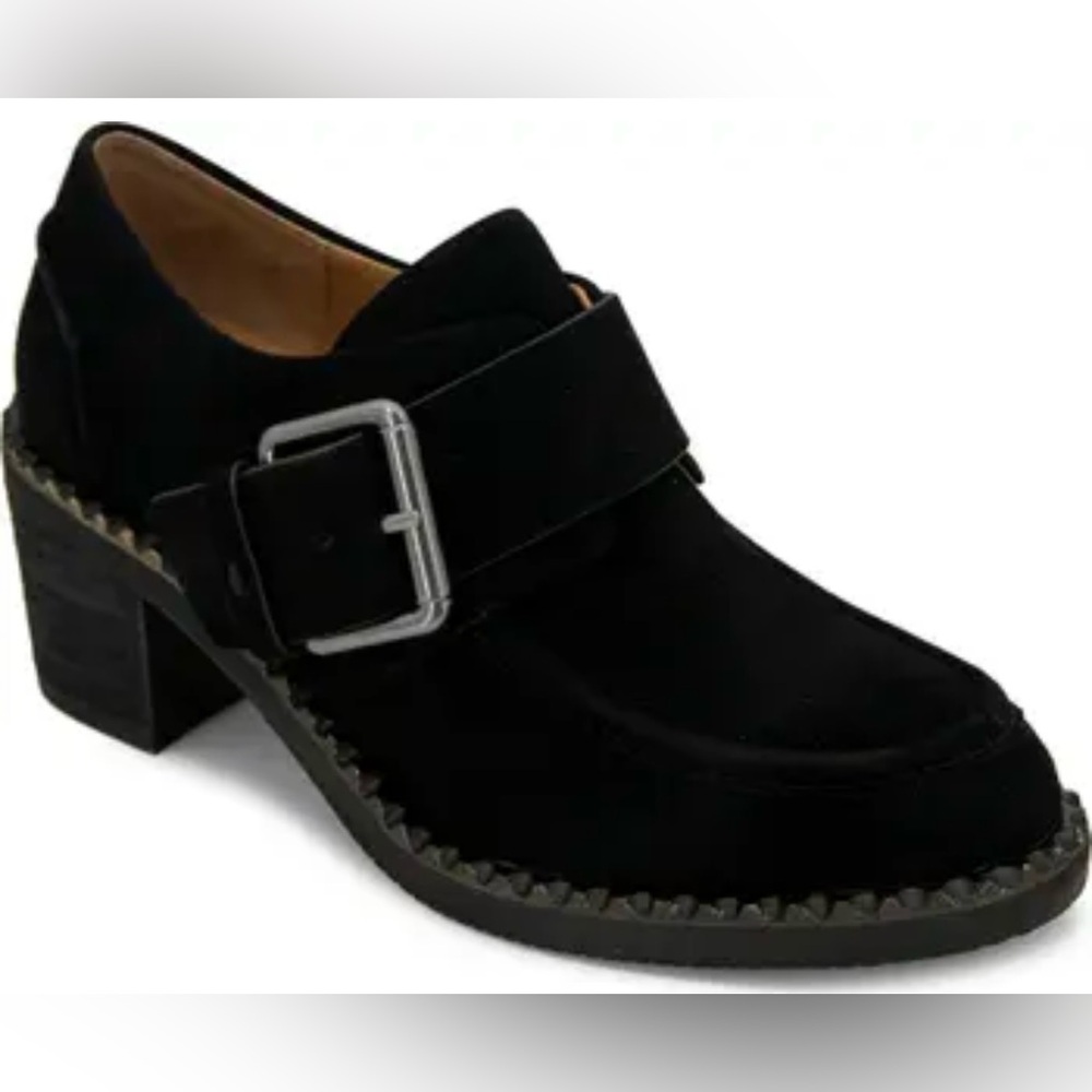 Gentle Souls Bestie Loafer Pump in Black size 5M